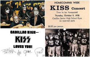 KISS Cadillac, Michigan...October 9-10, 1975 ~40th anniversary