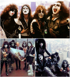  KISS ~Empire State Building NYC...June 24, 1976