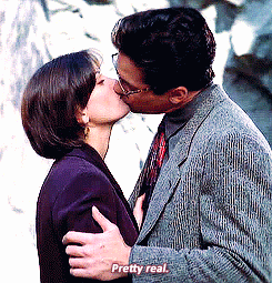  Lois and Clark キッス