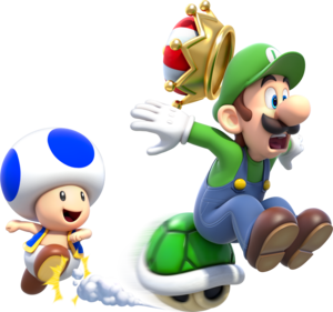  Luigi and Toad