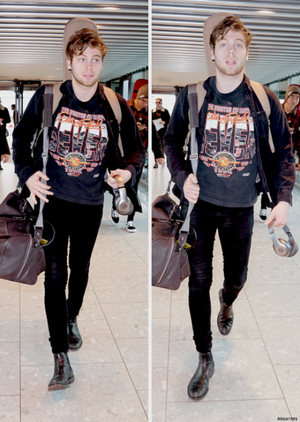  Luke at the airport