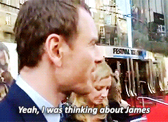  Michael talking about James