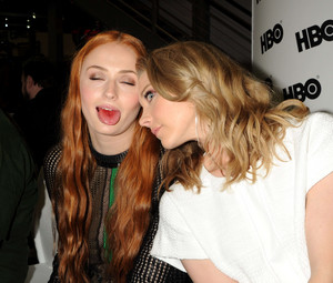 Natalie Dormer and Sophie Turner at 2015 San Diego Comic Con