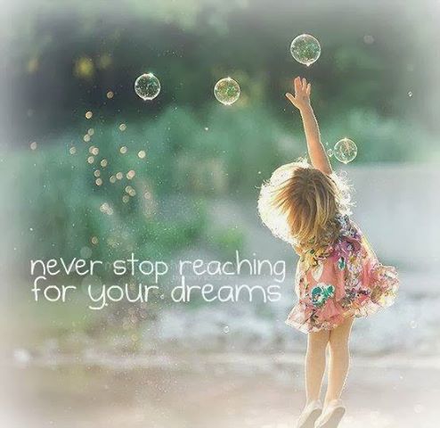  Never Stop Reaching for Your Dreams