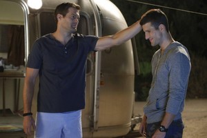  Parker Young as Randy colline in Enlisted