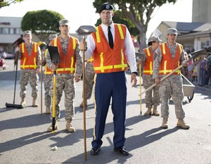  Parker Young as Randy colline in Enlisted