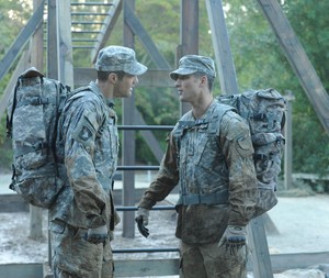  Parker Young as Randy холм, хилл in Enlisted