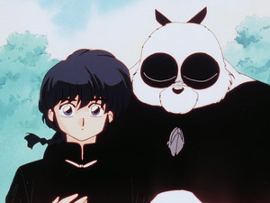  Ranma Saotome and Genma Panda