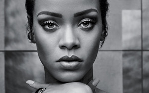  Rihanna for T magazine