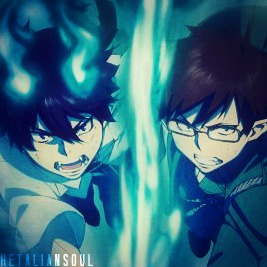  anime editar #45 - Rin and Yukio