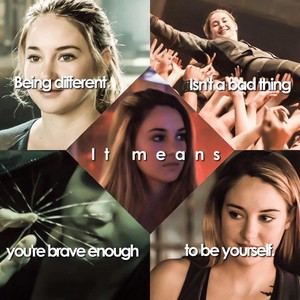 Shailene as Tris Prior,Divergent