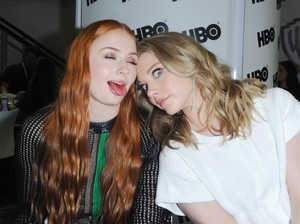  Sophie Turner and Natalie Dormer at 2015 San Diego Comic Con