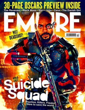  Suicide Squad - Edited Empire Magazine Cover - Will Smith as Deadshot