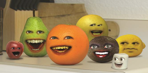  The Annoying trái cam, màu da cam
