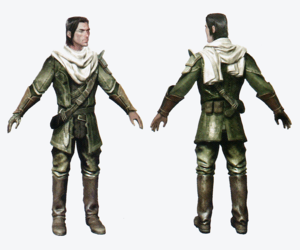  The Inquisitor concept art in The Art of Dragon Age: Inquisition