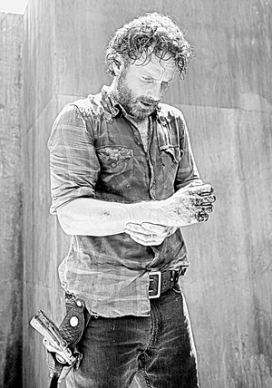  The Walking Dead - Coloring Pages - Rick