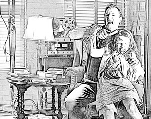  The Walking Dead - Coloring Pages - The Governor and Penny