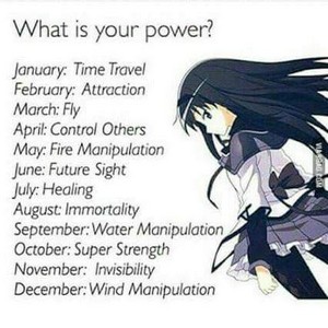  What is your power?