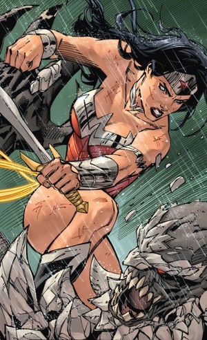  Wonder Woman vs Doomsday