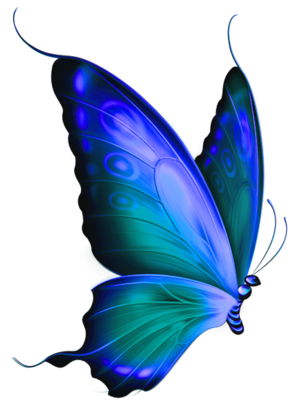 blue butterfly clipart 4TbKyn7jc