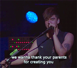  "We want to Thank Your Parents for creating you..."