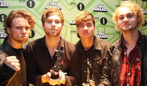  5SOS at the BBC Radio 1 Teen Awards