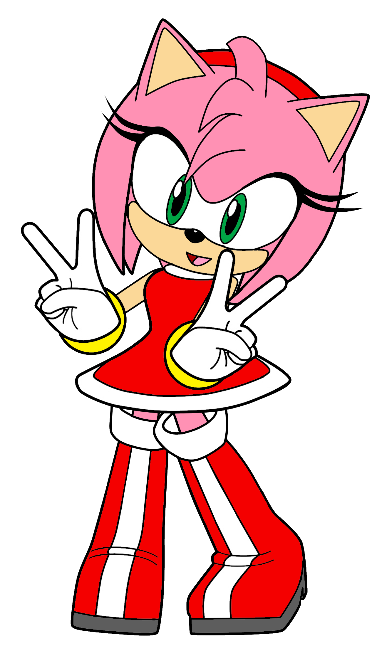 Amy Rose - Sonic Heroes Sketch