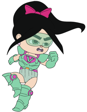 Ballistic Vanellope (with Safety Shades)