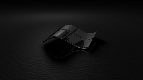 Microsoft Windows images Black Glass HD wallpaper and background photos ...
