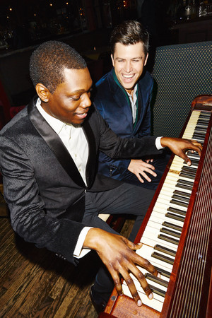 Colin Jost and Michael Che - Esquire's "This One's On Us" Photoshoot - December 2014