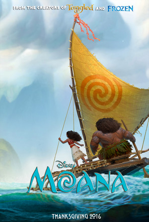  迪士尼 Moana official poster