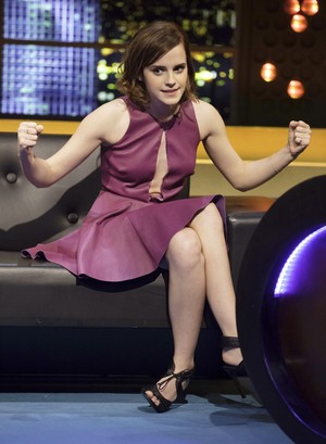  Emma at The Jonathan Ross toon