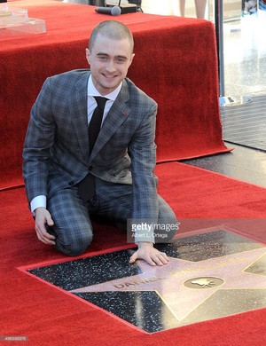  Legendary Daniel Radcliffe Now звезда of Walk of fame (Fb,com/DanielJacobRadcliffeFanClub)