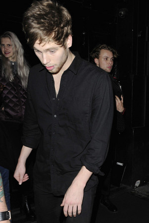  Luke leaving a Club in London