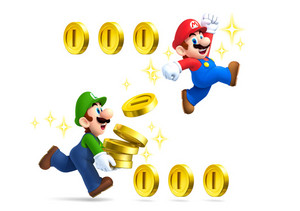  Mario and Luigi Coins