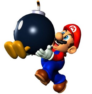  Mario with Bob omb