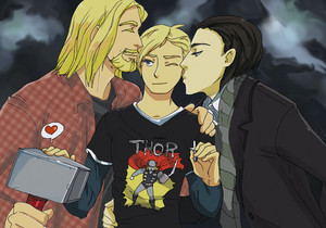  Norway and Thor and Loki from his mythology