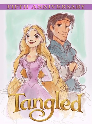Rapunzel und Flynn