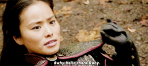  Ruby on parte superior, arriba of mulan