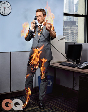  Seth Meyers - GQ Photoshoot - 2014