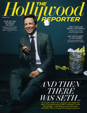  Seth Meyers - The Hollywood Reporter Cover - 2014
