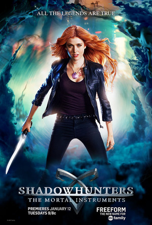  Shadowhunters Character posters | Clary Fray