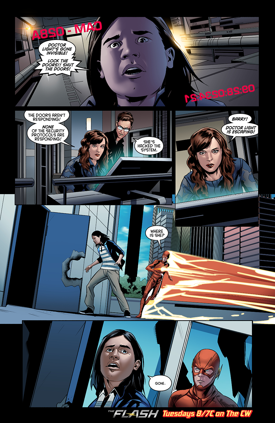 The Flash - Episode 2.06 - Enter Zoom - Comic Preview