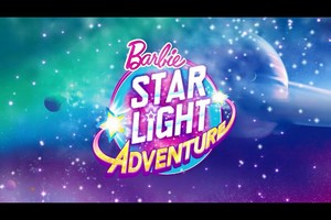  Barbie star, sterne light adventure logo