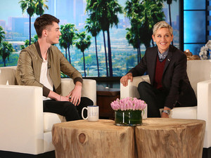 greyson chance catches up with ellen