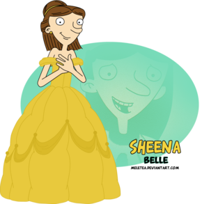  hey princess-sheena as belle