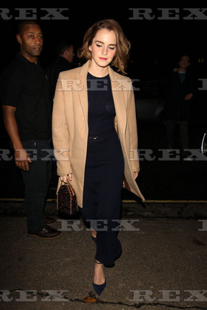  Emma leaving the screening of The True Cost in লন্ডন [yestarday]