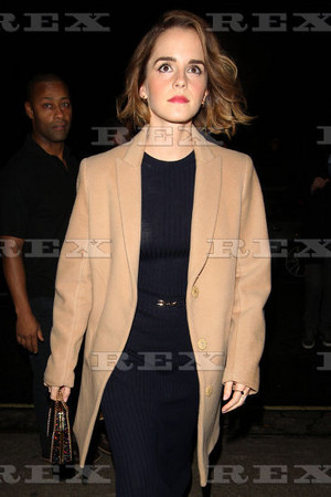  Emma leaving the screening of The True Cost in London [yestarday]
