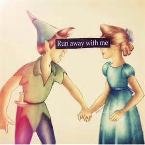  "Run away with me"