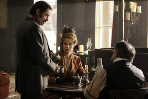1x09 - No Other Sons or Daughters - Al Swearengen and Joanie Stubbs